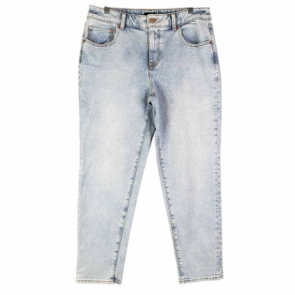 Talbots Jeans Size 10 Blue Everyday Relaxed Light Wash Stretch High Rise - Picture 2 of 9